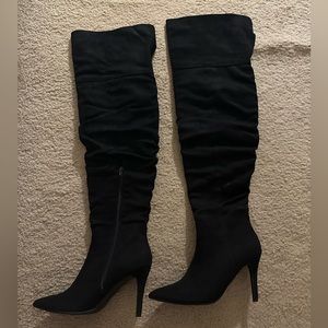 Over-the-Knee Black Boots